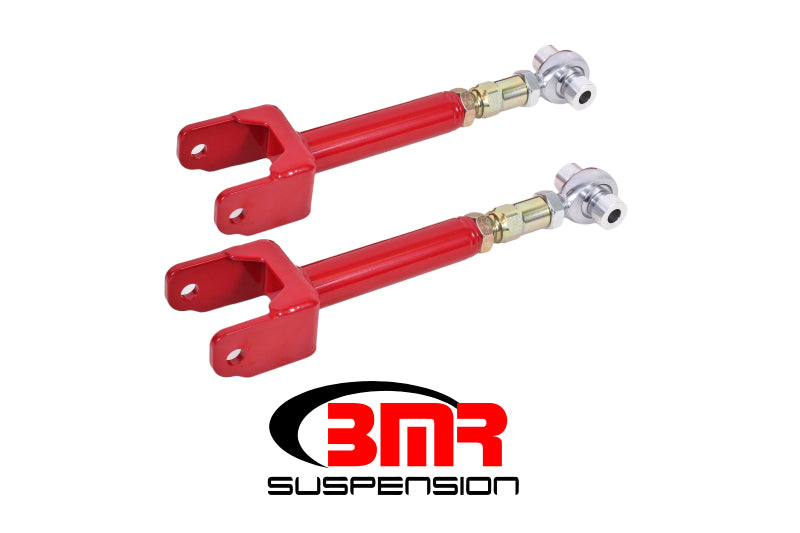 BMR 64-67 A-Body Upper Control Arms On-Car Adj. Rod Ends - Red - DTX Performance