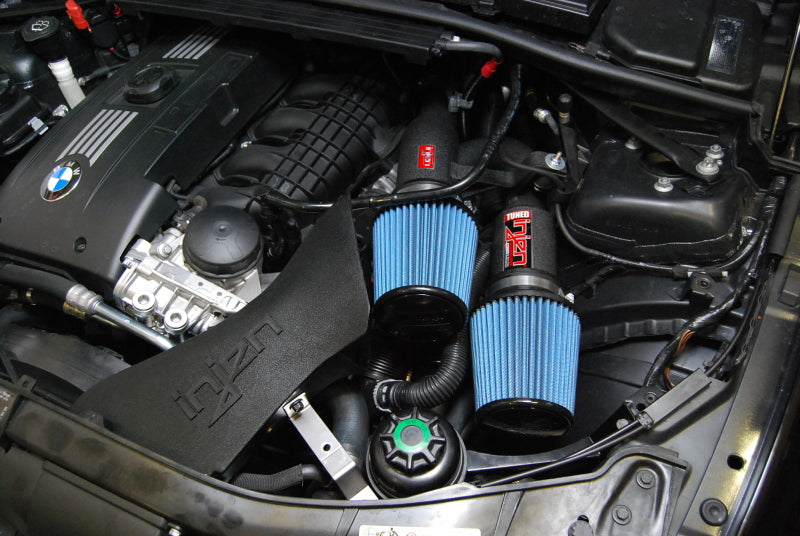 Injen 07-09 335i E92 / 08-09 135i E82 3.0L L6 Twin intake Polished Short Ram Intake - DTX Performance