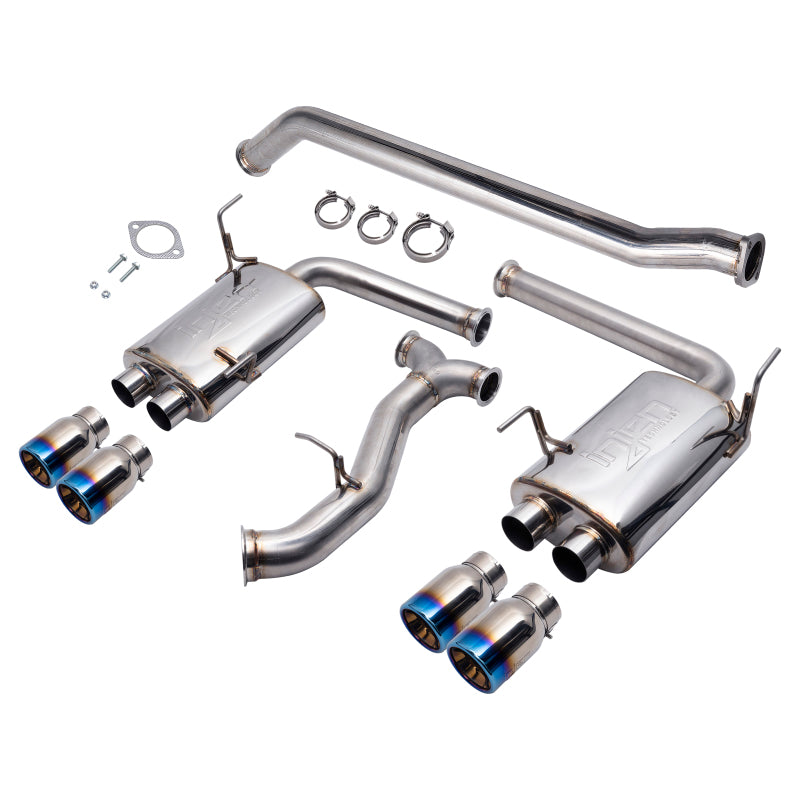 Injen 15-20 Subaru STI Cat Back Exhaust w/ Quad Titanium Tips - DTX Performance