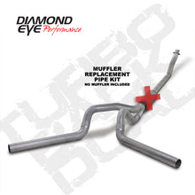 Load image into Gallery viewer, Diamond Eye KIT 4in TB MFLR RPLCMENT PIPE DUAL AL: 94-02 DODGE CUMMINS 5.9L - DTX Performance