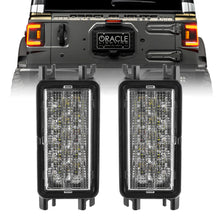 Load image into Gallery viewer, Oracle 2018+ Jeep Wrangler JL Dual Function Reverse LED Modules Flush Tail Light - Amber/White - DTX Performance