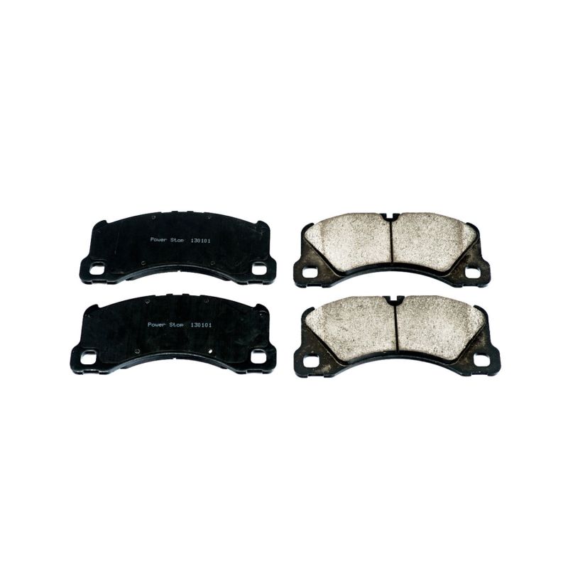 Power Stop 13-17 Porsche Cayenne Front Z16 Evolution Ceramic Brake Pads - DTX Performance