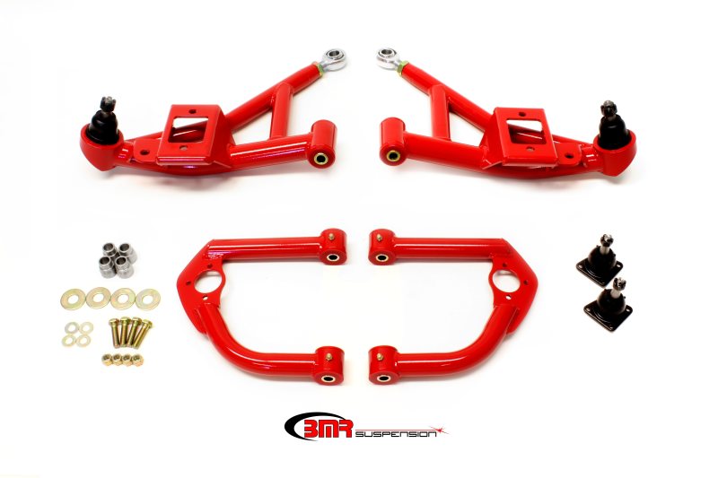 BMR 93-02 F-Body Upper And Lower A-Arm Kit - Red - DTX Performance