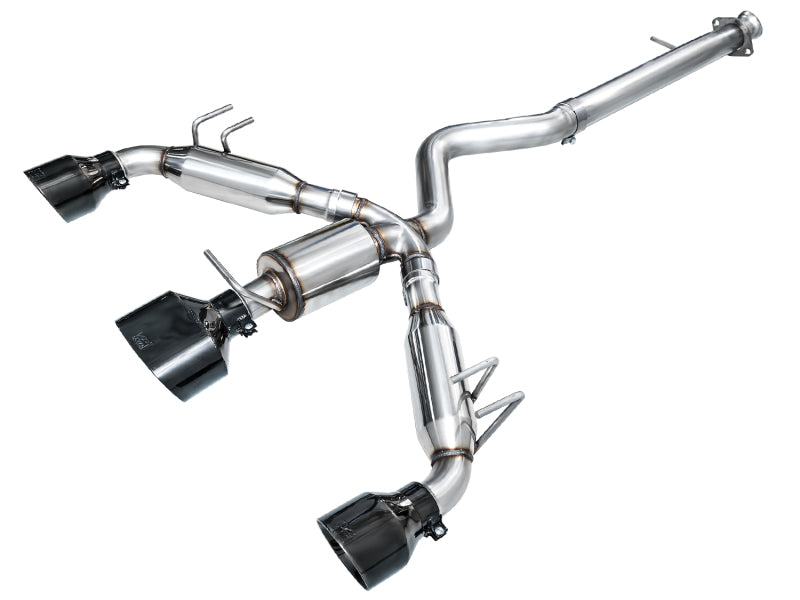 AWE Tuning 2023+ Toyota GR Corolla Track Edition Exhaust - Diamond Black Tips - DTX Performance