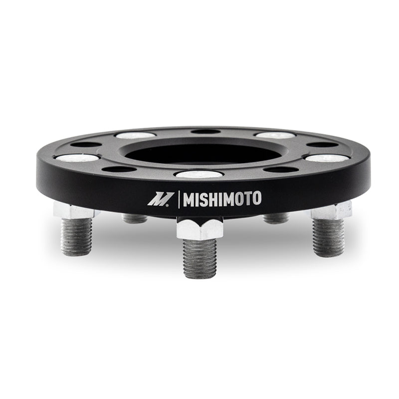 Mishimoto Mishimoto Wheel Spacers 5x114.3 64.1 CB M14x1.5 20mm BK - DTX Performance