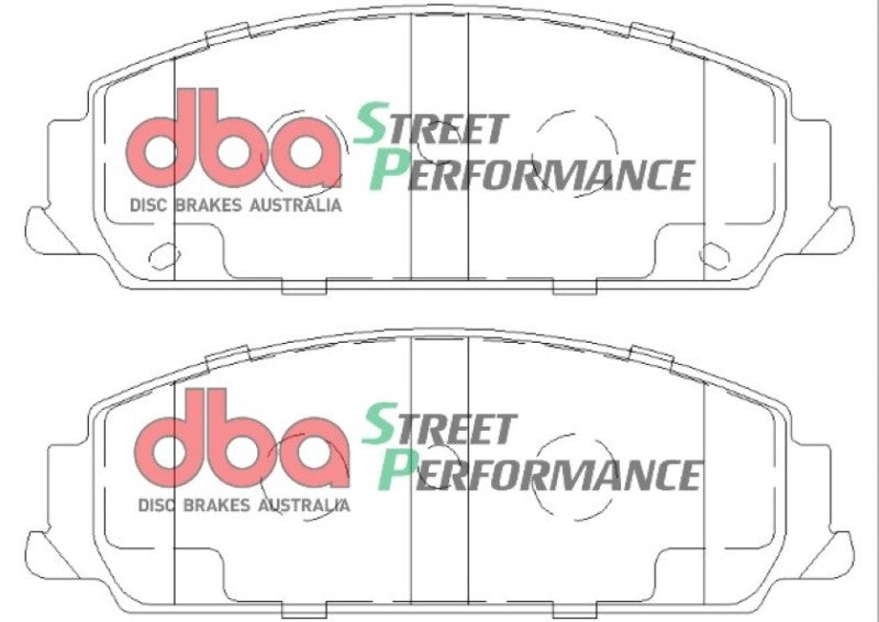 DBA 08-09 Pontiac G8 3.6 Base/6.0 SP500 Front Brake Pads - DTX Performance