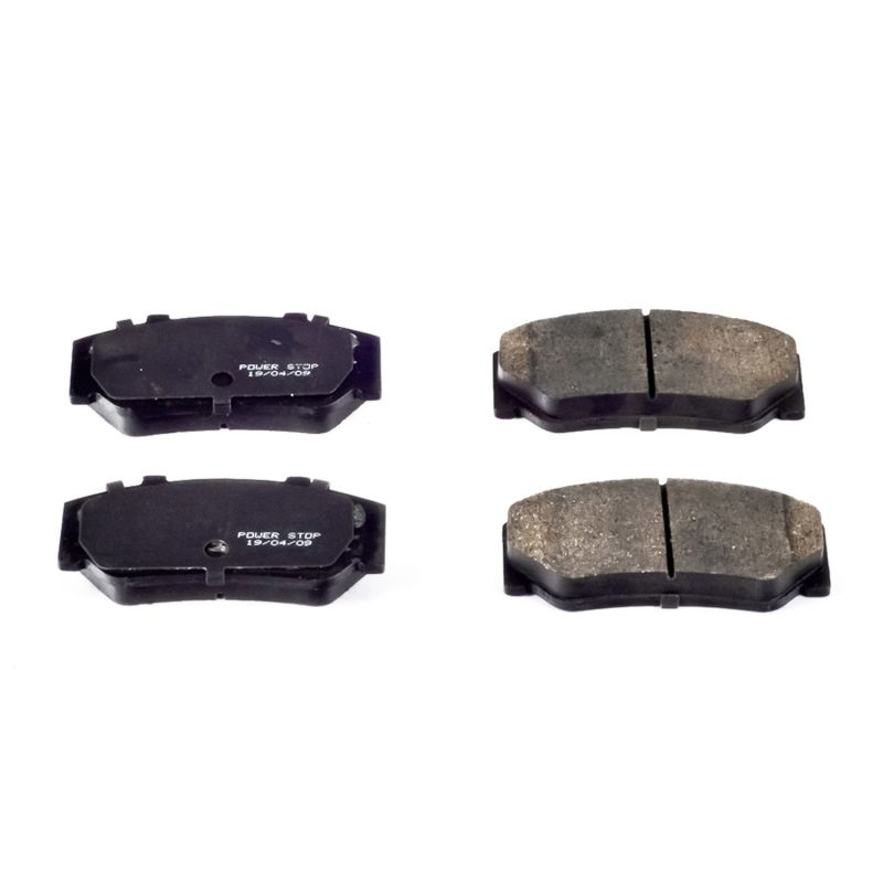 Power Stop 85-87 Volvo 740 Front Z16 Evo Ceramic Brake Pad - DTX Performance