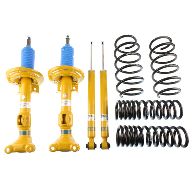 Bilstein B12 2012 Mercedes-Benz C250 Luxury Sedan Front and Rear Suspension Kit - DTX Performance