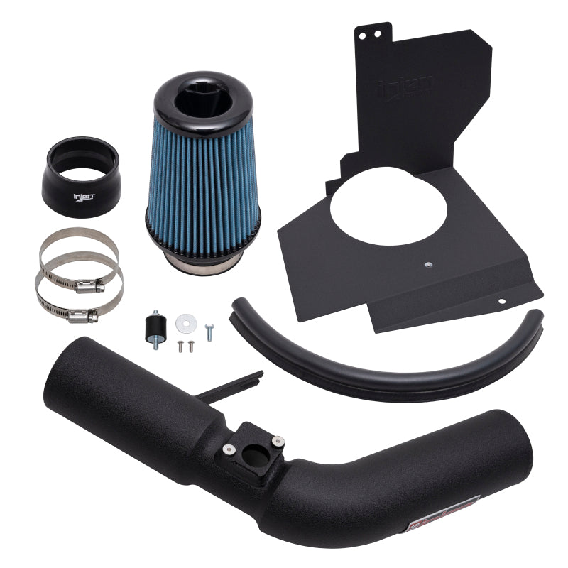 Injen 18-21 Subaru WRX STI H4-2.5L Turbo SP Aluminum Series Cold Air Intake - Wrinkle Black - DTX Performance