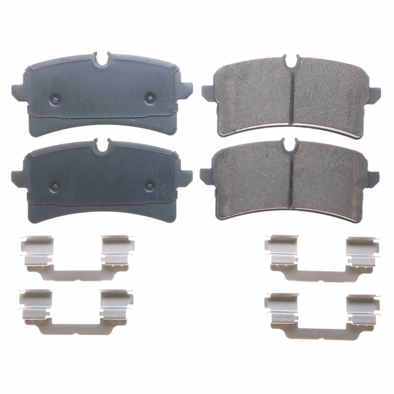 Power Stop 16-18 Audi A7 Quattro Rear Z17 Evolution Ceramic Brake Pads w/Hardware - DTX Performance