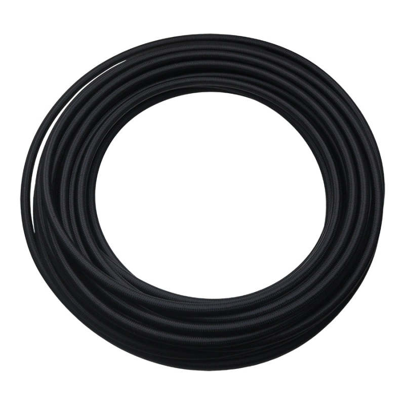 DeatschWerks 10AN Black Nylon Braided CPE Hose - 50ft - DTX Performance