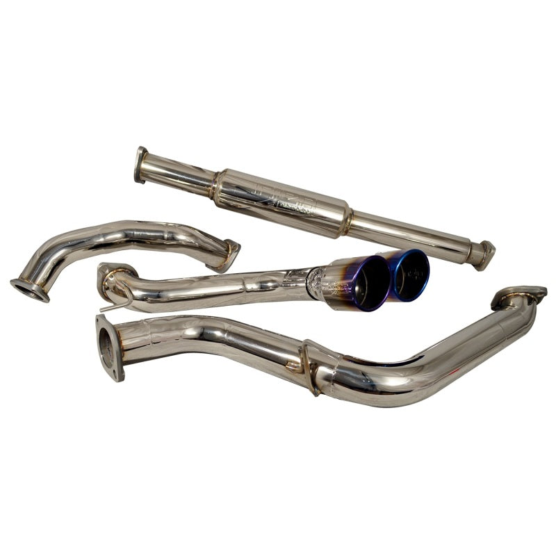 Injen 13--19 Ford Focus ST 2.0L (t) 3.00in Cat-Back Stainless Steel Exhaust System w/Titanium Tip - DTX Performance