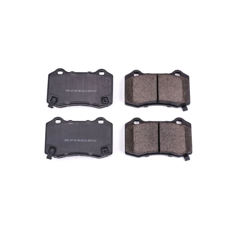 Power Stop 04-07 Cadillac CTS Rear Z16 Evolution Ceramic Brake Pads - DTX Performance