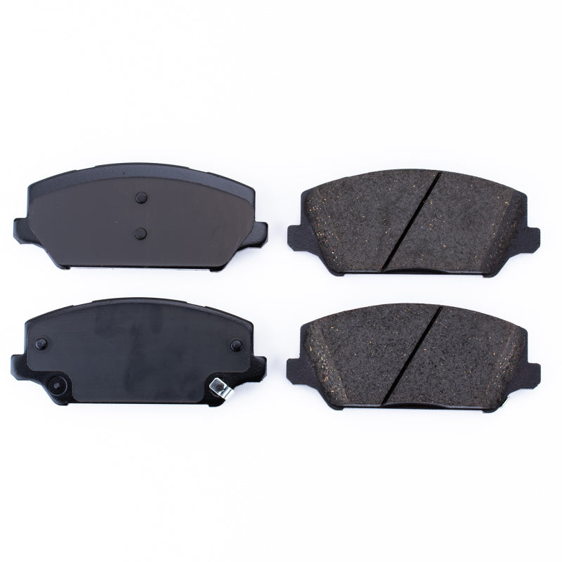 Power Stop 17-18 Kia Cadenza Front Z16 Evolution Ceramic Brake Pads - DTX Performance