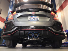 Load image into Gallery viewer, Injen 17-19 Honda Civic Type-R 3in SS Cat-Back Exhaust w/ Dual Burnt Titanium Tips - DTX Performance