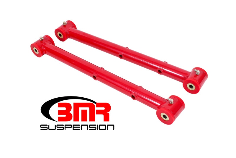 BMR 78-87 G-Body Non-Adj. Lower Control Arms (Polyurethane) - Red - DTX Performance