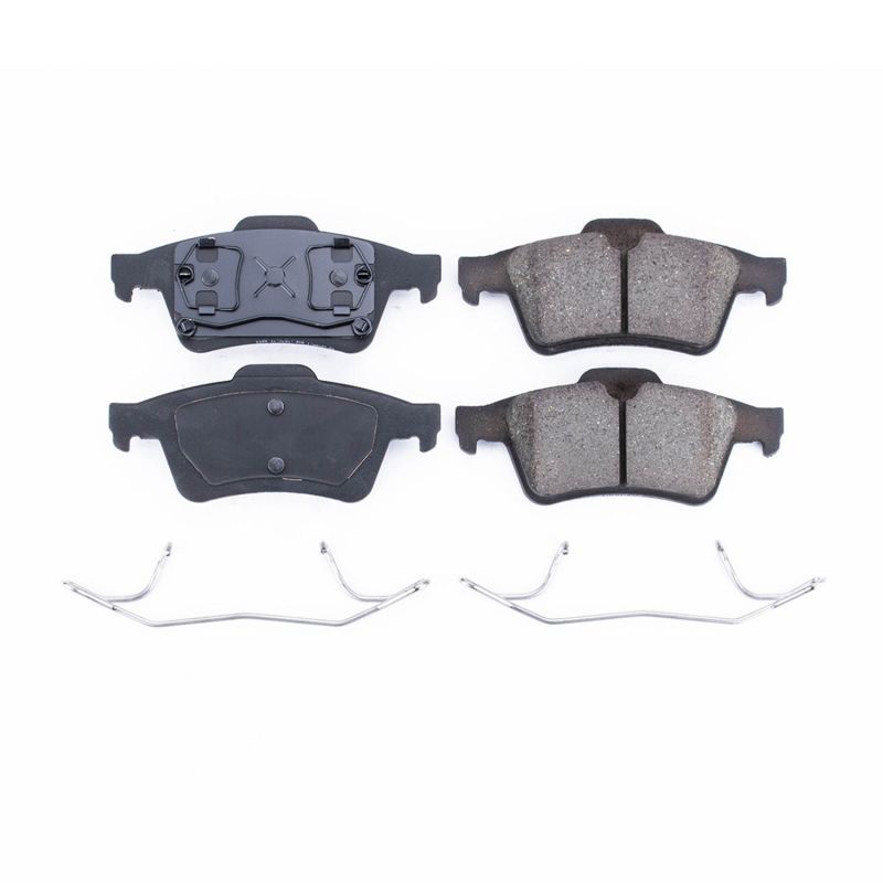 Power Stop 04-05 Mazda 3 Rear Z17 Evolution Ceramic Brake Pads w/Hardware - DTX Performance