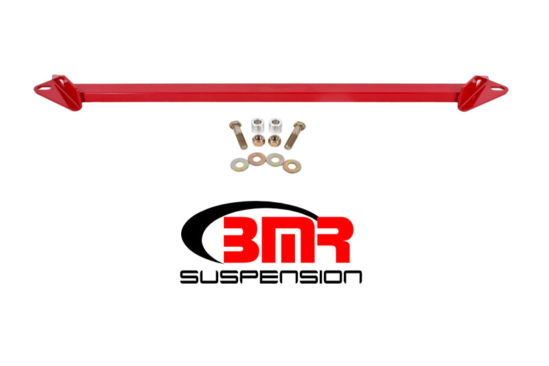 BMR 15-17 S550 Mustang Front 2-Point Subframe Chassis Brace - Red - DTX Performance