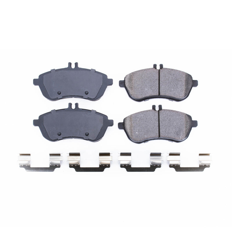 Power Stop 08-09 Mercedes-Benz C230 Front Z17 Evo Ceramic Brake Pad w/Hardware - DTX Performance