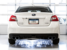 Load image into Gallery viewer, AWE Tuning 2015+ Subaru WRX VA Sedan Touring Edition Exhaust - Chrome Silver Tips (102mm) - DTX Performance