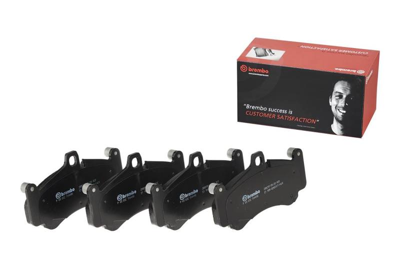 Brembo 06-08 Chevrolet Corvette Rear Premium NAO Ceramic OE Equivalent Pad - DTX Performance