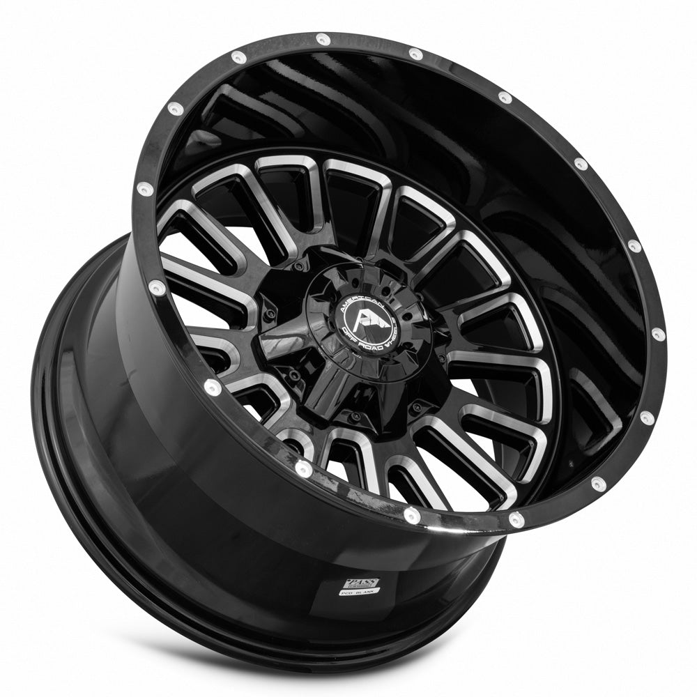 American Off-Road A105 5x120 - 5x150 6x120 - 6x139.7 20x12 A10520A2xxx-44BMI - DTX Performance