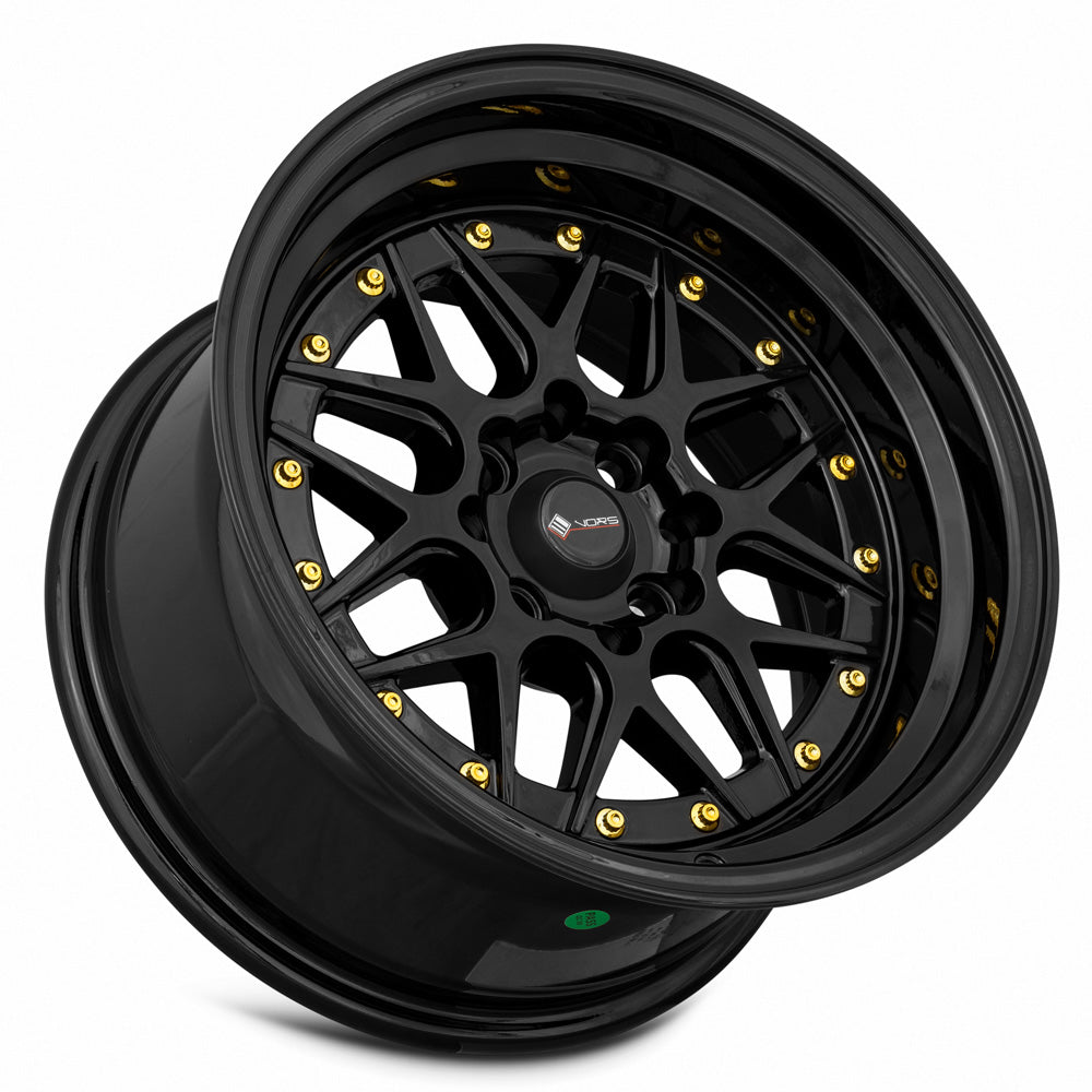 Vors VR7 4x108 15x8 VR0715808H0BK-408 - DTX Performance