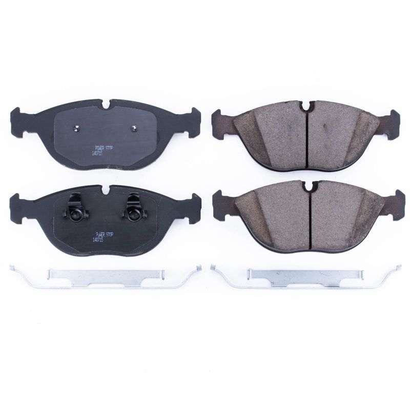 Power Stop 04-06 Audi TT Quattro Front Z17 Evolution Ceramic Brake Pads w/Hardware - DTX Performance