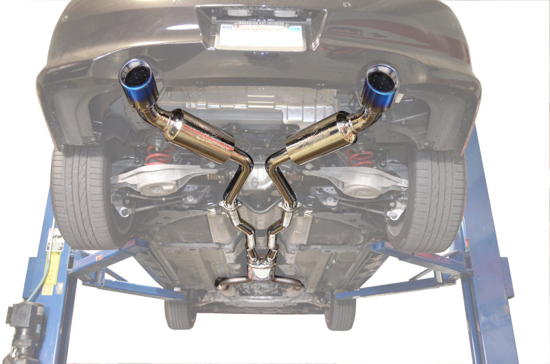 Injen 08-13 Infiniti G37/G37 IPL Coupe 3.7L 76mm Stainless Steel Exhaust w/ Titanium Tips - DTX Performance