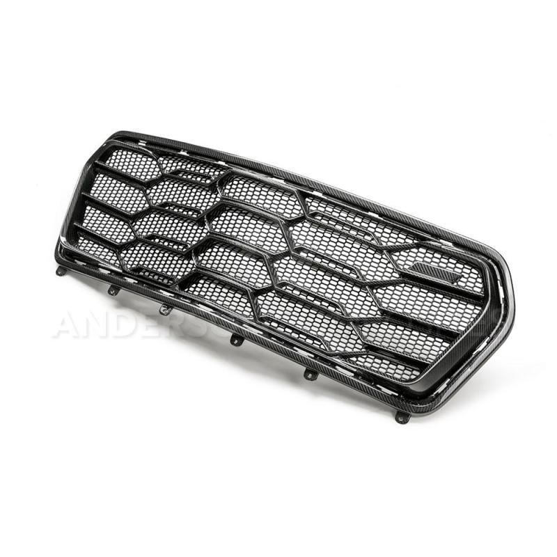 Anderson Composites 17-18 Chevrolet Camaro ZL1 1LE Front Lower Grille - DTX Performance