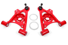 Load image into Gallery viewer, BMR 79-93 Mustang Fox Lower Control A-Arm Front w/ Spring Pocket/Tall Ball Joint - Red - DTX Performance