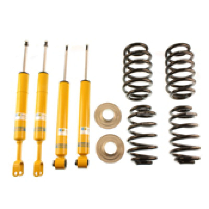 Bilstein B12 2003 Audi A4 Quattro Base Front and Rear Complete Suspension Kit - DTX Performance