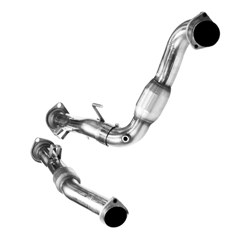 Kooks 06-10 Jeep SRT8 6.1L 3in In x 3in OEM Out Cat SS Conn. Pipes Kooks HDR Req - DTX Performance