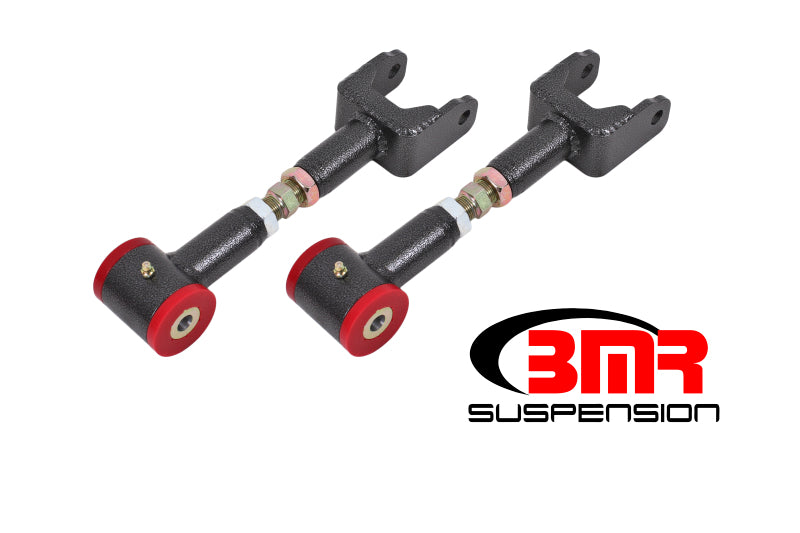 BMR 64-67 A-Body Upper Control Arms On-Car Adj. (Polyurethane) - Black Hammertone - DTX Performance