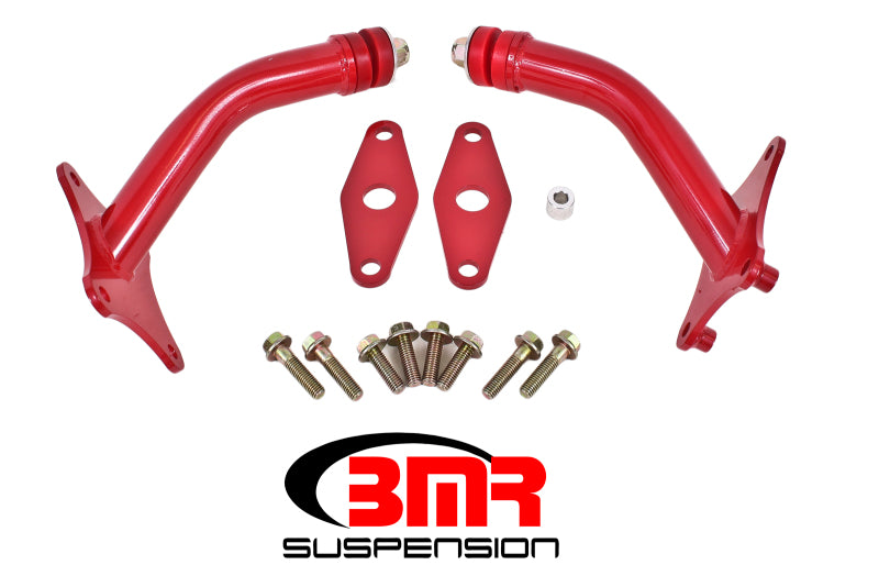 BMR 16-17 6th Gen Camaro Motor Mount Kit w/ Integrated Stands (Polyurethane) - Red - DTX Performance