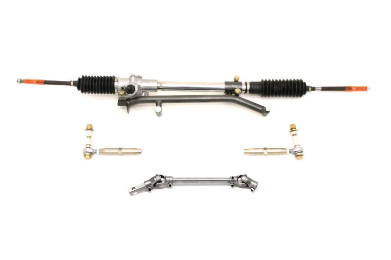 BMR 93-02 GM F-Body Manual Steering Conversion Kit (For Stock K-Member Only) - Black Hammertone - DTX Performance