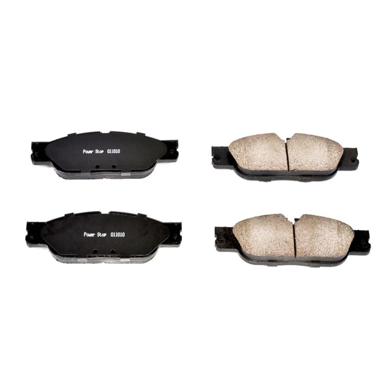 Power Stop 2005 Jaguar Vanden Plas Front Z16 Evolution Ceramic Brake Pads - DTX Performance