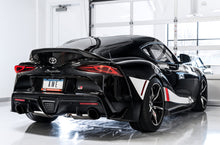 Load image into Gallery viewer, AWE 2020 Toyota Supra A90 Non-Resonated Touring Edition Exhaust - 5in Diamond Black Tips - DTX Performance