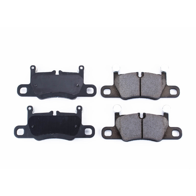 Power Stop 16-18 Porsche 911 Rear Z16 Evolution Ceramic Brake Pads - DTX Performance