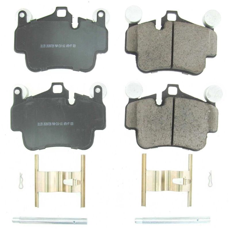 Power Stop 05-08 Porsche 911 Front or Rear Z17 Evolution Ceramic Brake Pads w/Hardware - DTX Performance