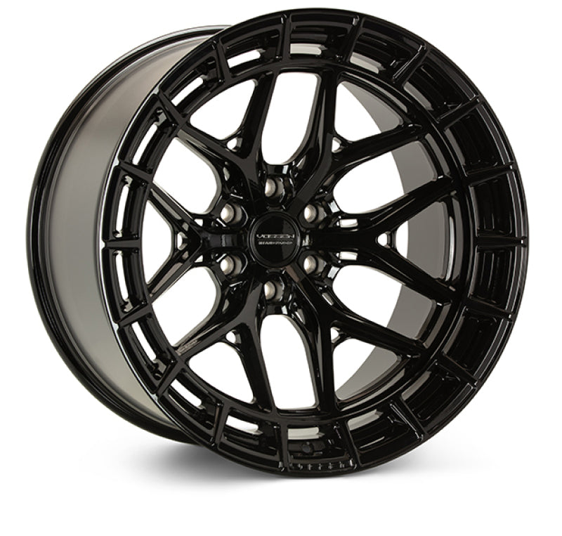 Vossen HFX-1 22x10 / 8x180 / ET-18 / Super Deep / 124.3 CB - Gloss Black Wheel - DTX Performance