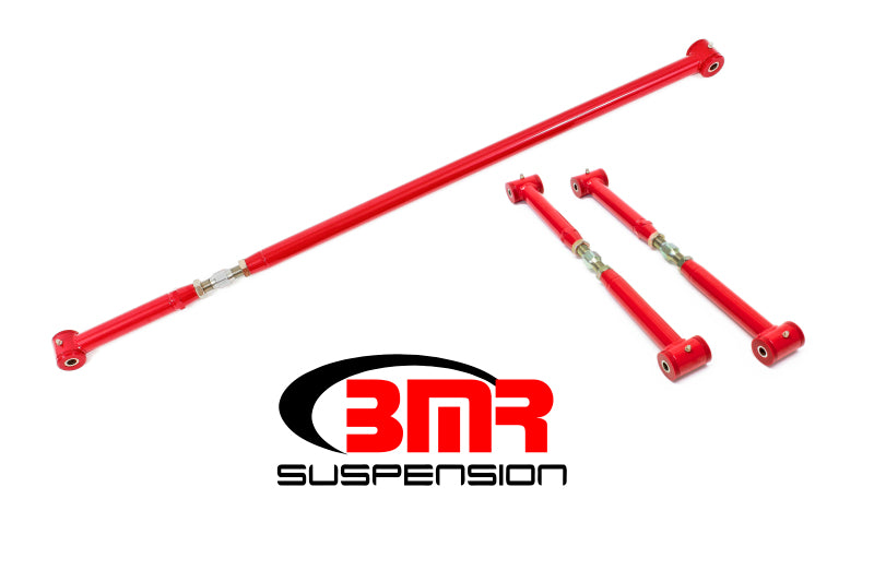 BMR 82-02 3rd Gen F-Body On-Car Adj. Rear Suspension Kit (Polyurethane) - Red - DTX Performance