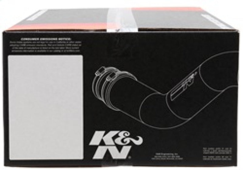 K&N 08-09 Scion xD L4-1.8L Silver Typhoon Short Ram Intake - DTX Performance