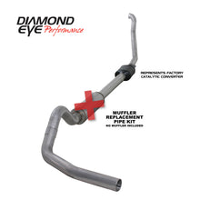 Load image into Gallery viewer, Diamond Eye KIT 4in MFLR RPLCMENT PIPE TB SGL ALUM 94-97 5 7 3L F250/F350 PWRSTROKE NFS W CARB STDS - DTX Performance