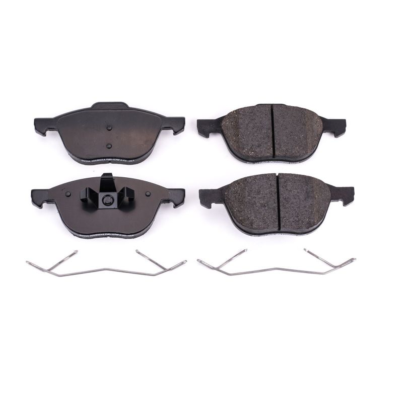 Power Stop 13-18 Ford C-Max Front Z17 Evolution Ceramic Brake Pads w/Hardware - DTX Performance