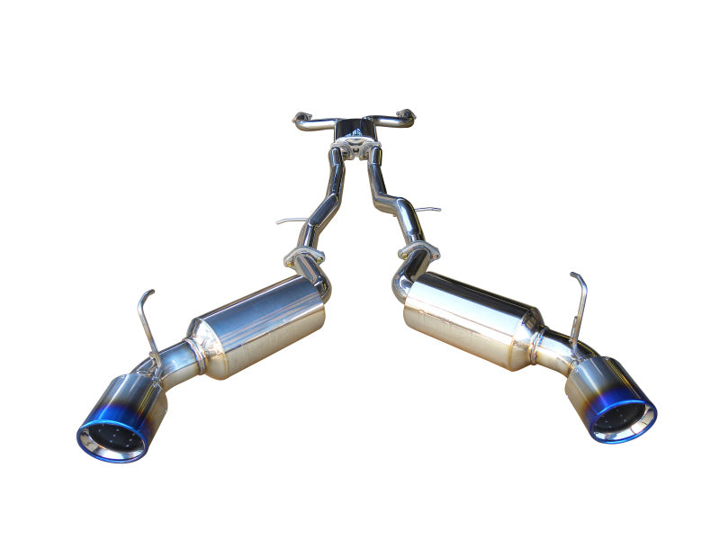 Injen 08-13 Infiniti G37/G37 IPL Coupe 3.7L 76mm Stainless Steel Exhaust w/ Titanium Tips - DTX Performance