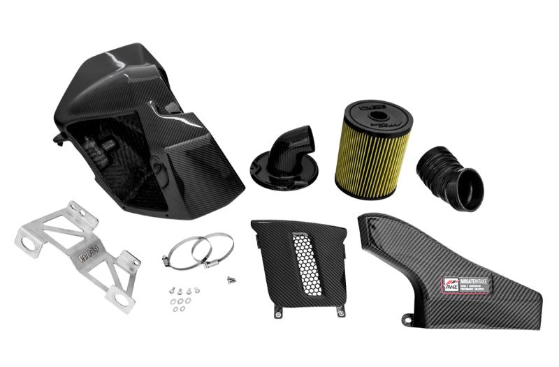 AWE Tuning Audi B9 SQ5 3.0T AirGate Carbon Fiber Intake w/ Lid - DTX Performance