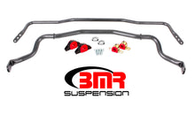 Load image into Gallery viewer, BMR 15-17 S550 Mustang Front &amp; Rear Sway Bar Kit w/ Bushings - Black Hammertone - DTX Performance