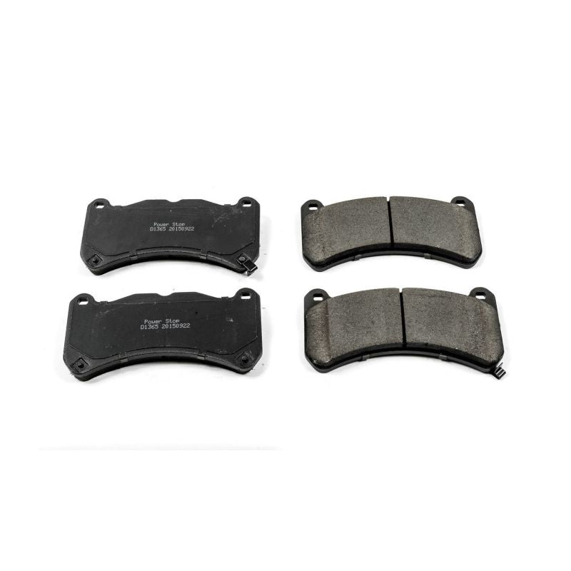 Power Stop 13-14 Ford Mustang Front Z16 Evolution Ceramic Brake Pads - DTX Performance