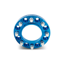 Load image into Gallery viewer, Mishimoto Borne Off-Road Wheel Spacers 8x180 124.1 25 M14 Blue - DTX Performance